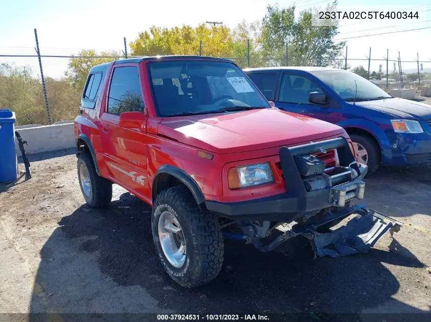 1996 Suzuki Sidekick Jx/Ja VIN: 2S3TA02C5T6400344 Lot: 37924531