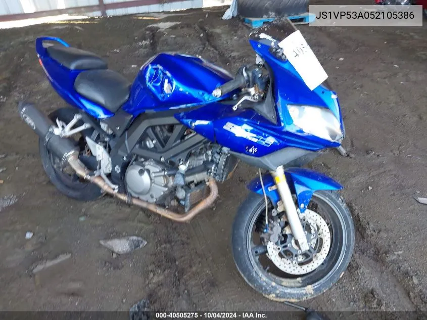 JS1VP53A052105386 2005 Suzuki Sv650