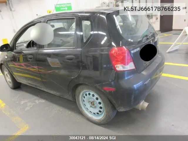 KL5TJ66617B766235 2007 Suzuki Swift