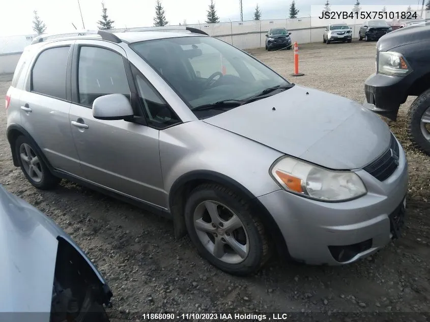 2007 Suzuki Sx4 Jlx VIN: JS2YB415X75101824 Lot: 11868090X