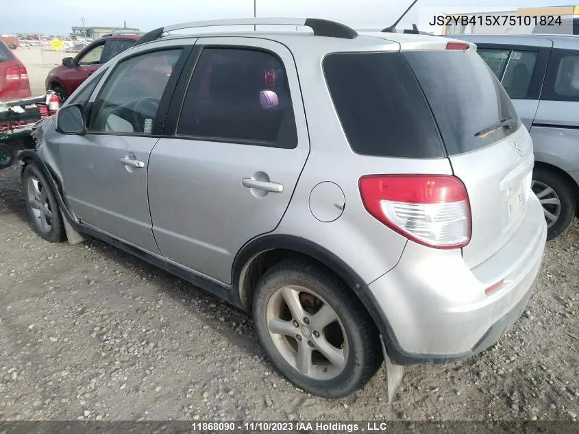 2007 Suzuki Sx4 Jlx VIN: JS2YB415X75101824 Lot: 11868090X