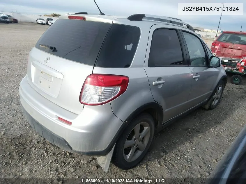 2007 Suzuki Sx4 Jlx VIN: JS2YB415X75101824 Lot: 11868090X