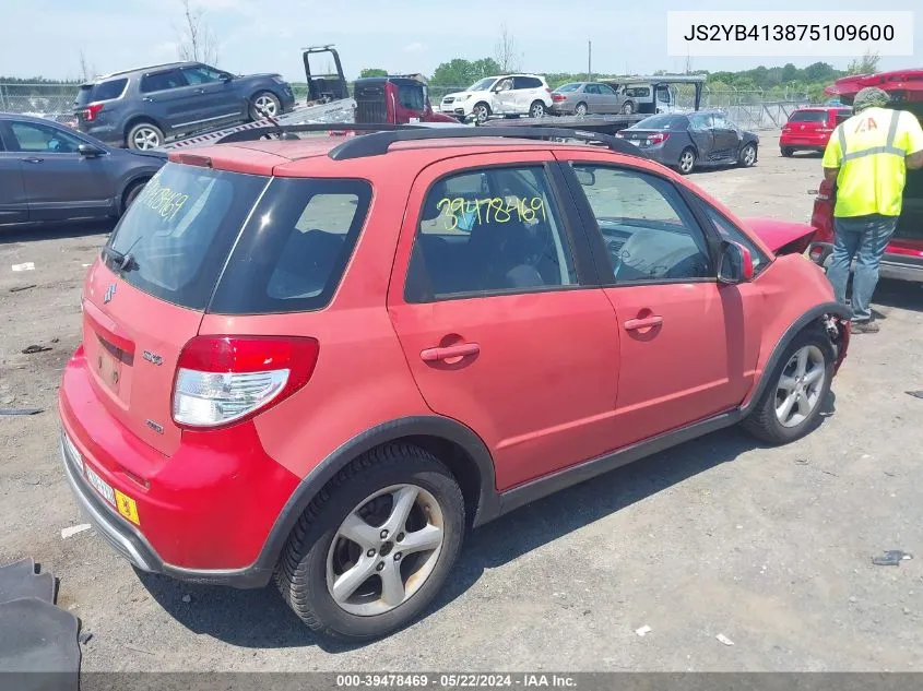 2007 Suzuki Sx4 Convenience/Rally VIN: JS2YB413875109600 Lot: 39478469