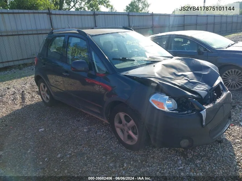 2007 Suzuki Sx4 Sport VIN: JS2YB417875101144 Lot: 39582406