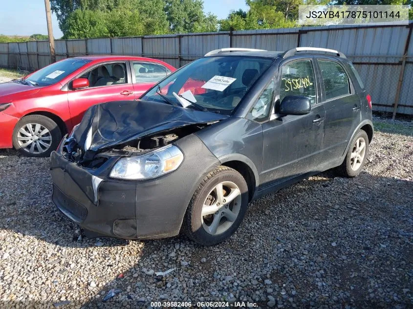 2007 Suzuki Sx4 Sport VIN: JS2YB417875101144 Lot: 39582406