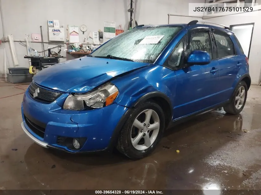 2007 Suzuki Sx4 Sport VIN: JS2YB417675101529 Lot: 39654328