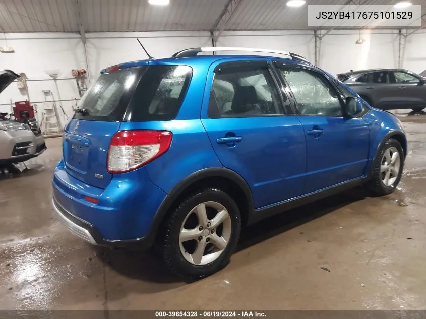 2007 Suzuki Sx4 Sport VIN: JS2YB417675101529 Lot: 39654328