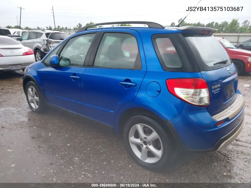 2007 Suzuki Sx4 Convenience/Rally VIN: JS2YB413575103687 Lot: 39689800