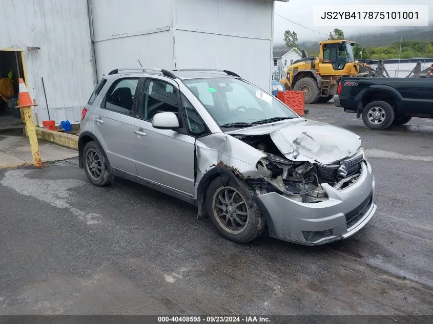 2007 Suzuki Sx4 Sport VIN: JS2YB417875101001 Lot: 40408595