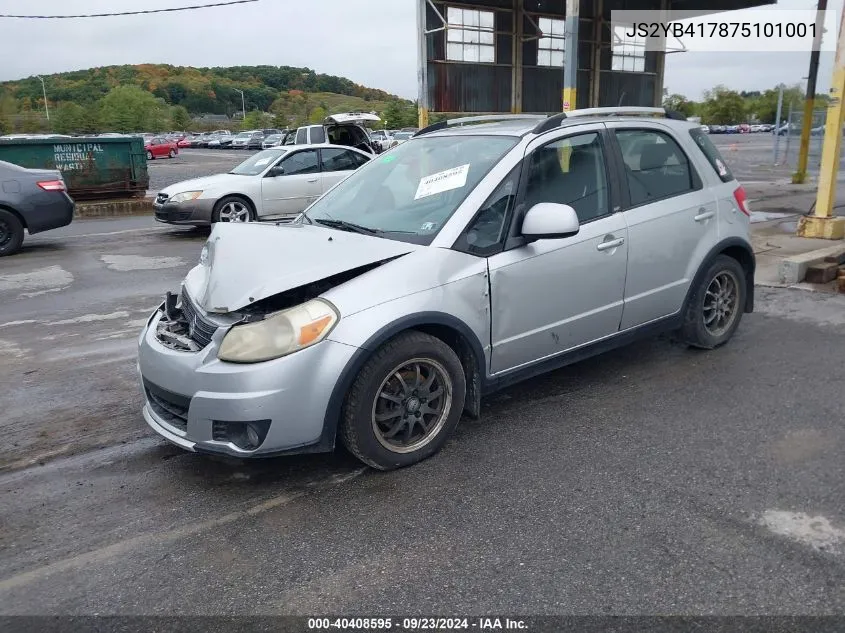 2007 Suzuki Sx4 Sport VIN: JS2YB417875101001 Lot: 40408595