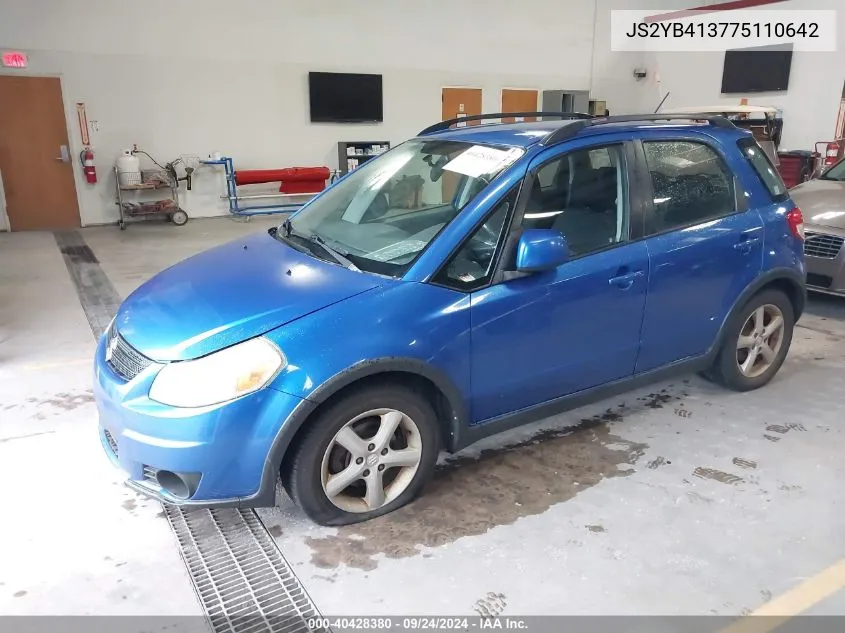 2007 Suzuki Sx4 Convenience/Rally VIN: JS2YB413775110642 Lot: 40428380