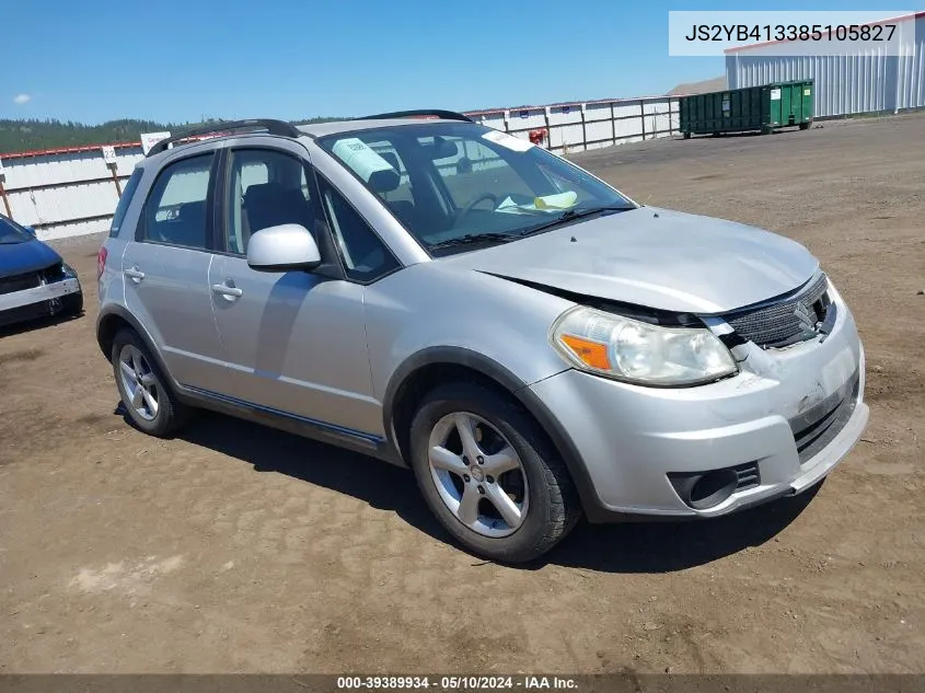 2008 Suzuki Sx4 Convenience/Touring VIN: JS2YB413385105827 Lot: 39389934