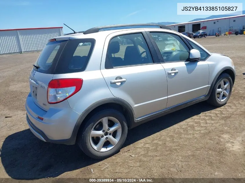 2008 Suzuki Sx4 Convenience/Touring VIN: JS2YB413385105827 Lot: 39389934