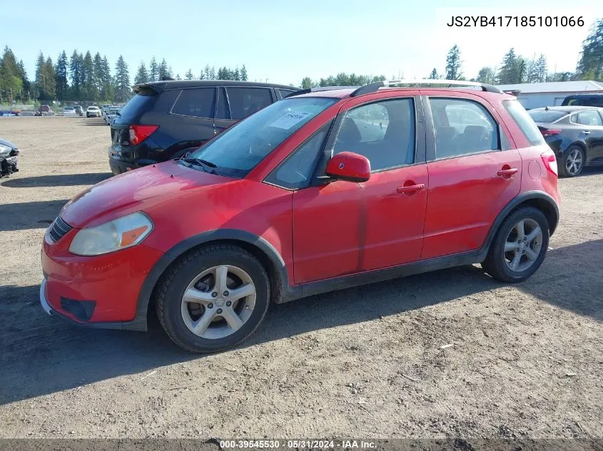 2008 Suzuki Sx4 Convenience/Touring VIN: JS2YB417185101066 Lot: 39545530