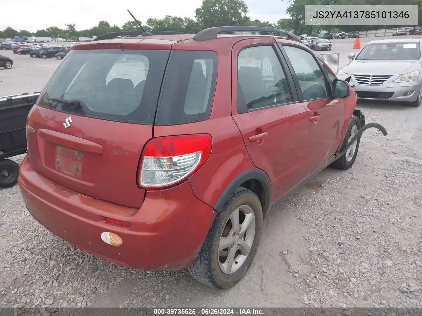 2008 Suzuki Sx4 Convenience Regional Edition/Regional Edition/Touring 2 Regional Edition VIN: JS2YA413785101346 Lot: 39735525