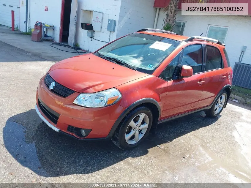 2008 Suzuki Sx4 Convenience/Touring VIN: JS2YB417885100352 Lot: 39792821