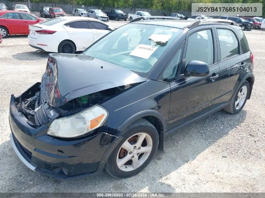 2008 Suzuki Sx4 Convenience/Touring VIN: JS2YB417685104013 Lot: 39935503