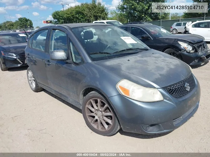 2008 Suzuki Sx4 Sport VIN: JS2YC414285104710 Lot: 40018434