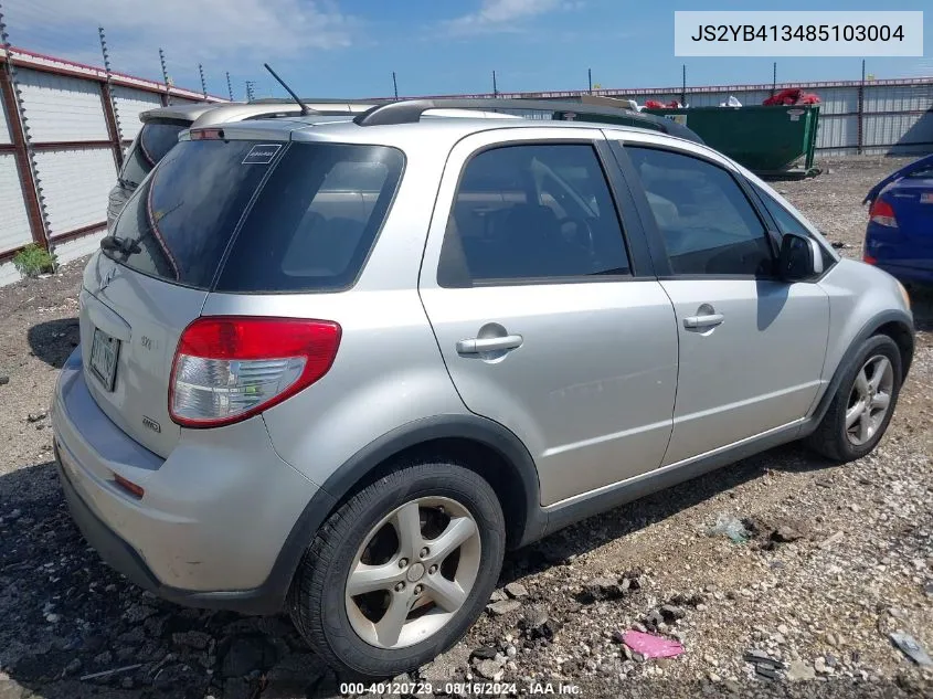 2008 Suzuki Sx4 Convenience VIN: JS2YB413485103004 Lot: 40120729