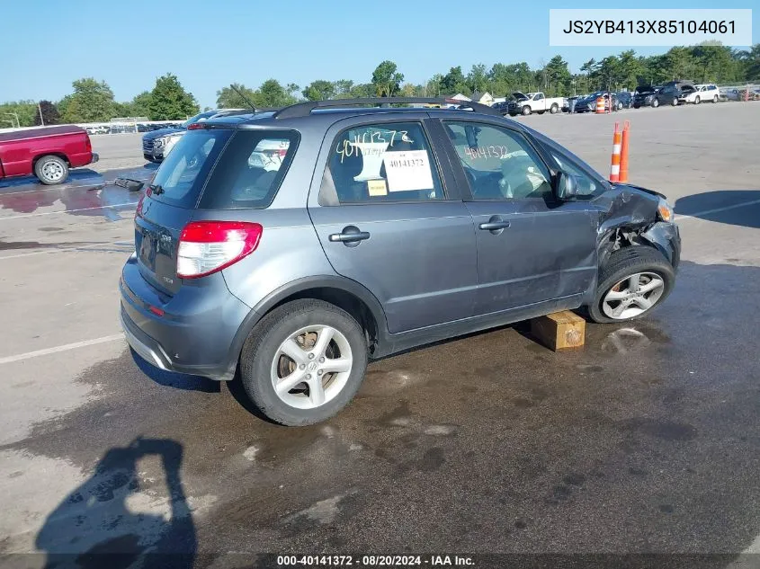 2008 Suzuki Sx4 Convenience VIN: JS2YB413X85104061 Lot: 40141372