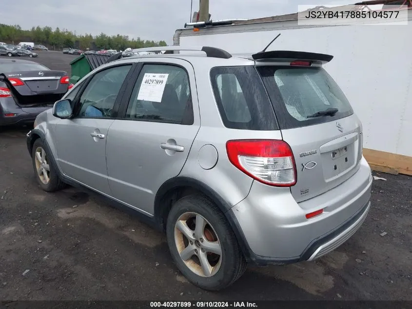 JS2YB417885104577 2008 Suzuki Sx4 Touring