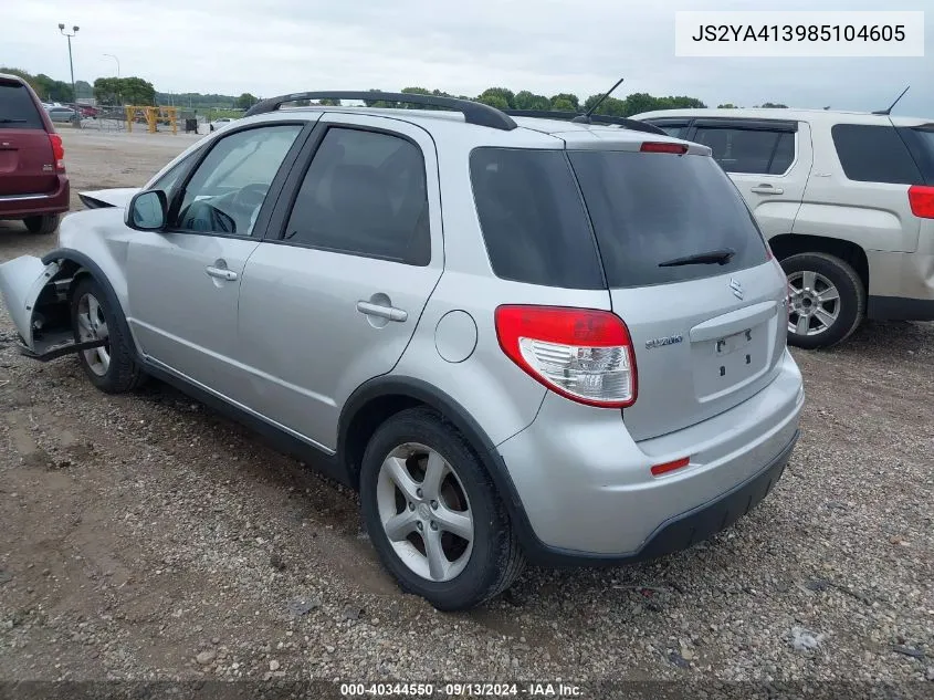 2008 Suzuki Sx4 Convenience VIN: JS2YA413985104605 Lot: 40344550