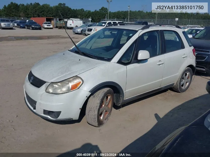 2008 Suzuki Sx4 Convenience VIN: JS2YA413385101750 Lot: 40391811