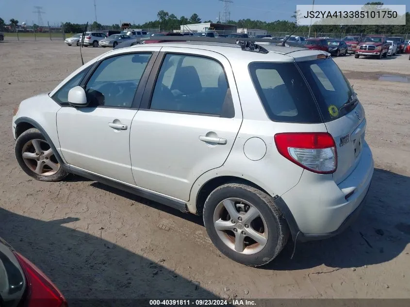 2008 Suzuki Sx4 Convenience VIN: JS2YA413385101750 Lot: 40391811