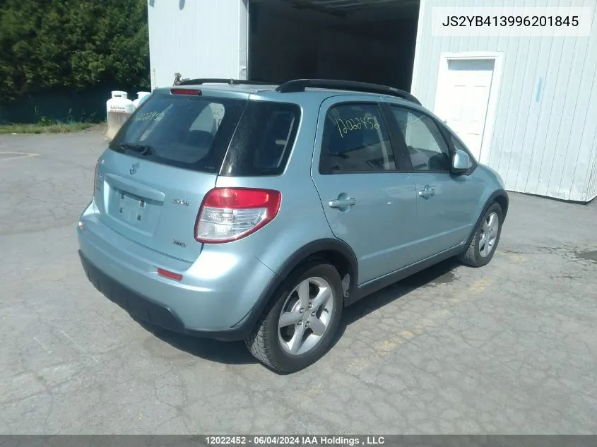 JS2YB413996201845 2009 Suzuki Sx4