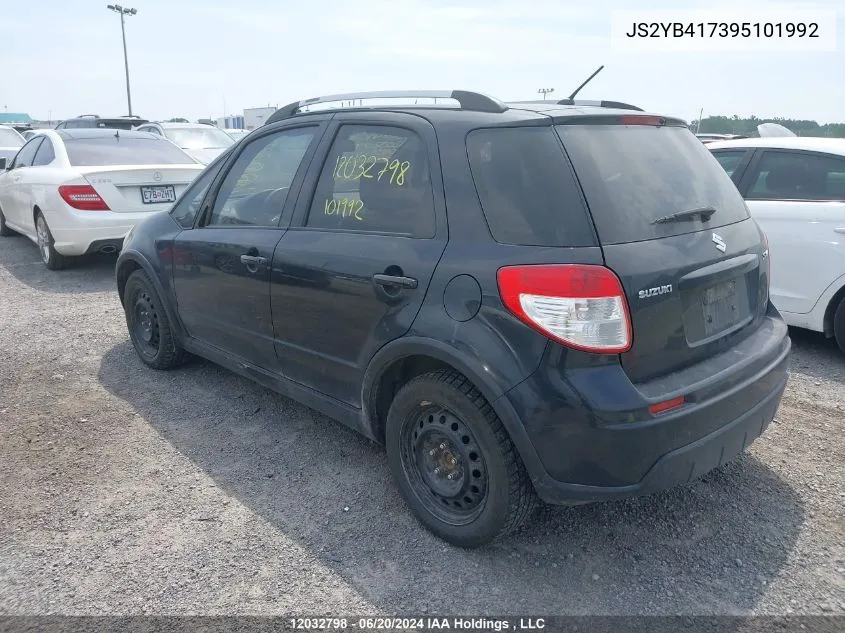 JS2YB417395101992 2009 Suzuki Sx4 Touring