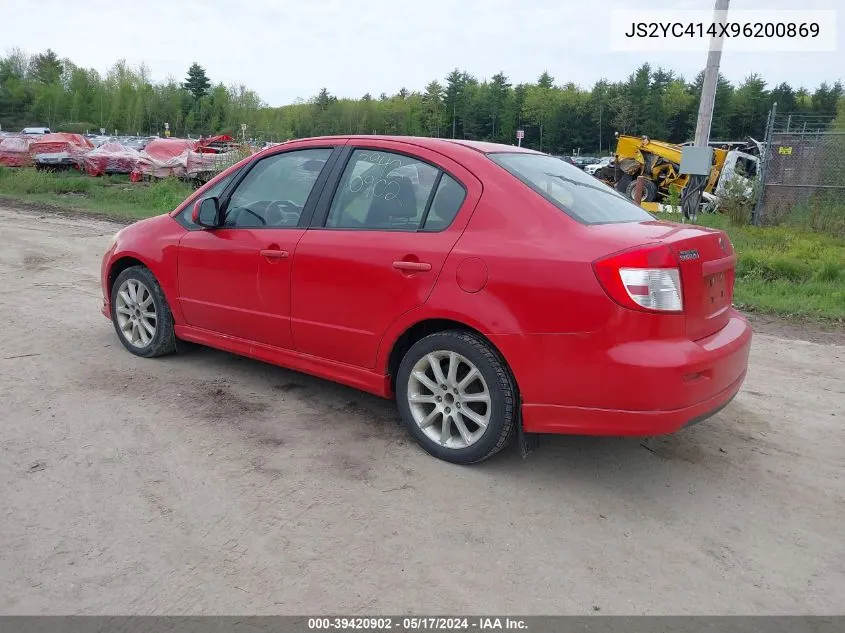 2009 Suzuki Sx4 Sport/Sport Technology VIN: JS2YC414X96200869 Lot: 39420902