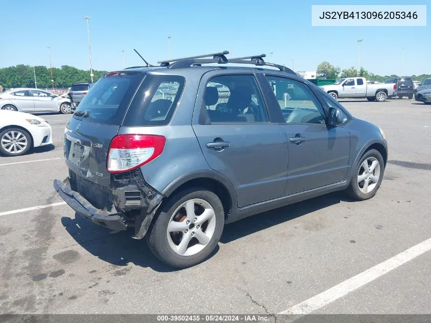 2009 Suzuki Sx4 Technology VIN: JS2YB413096205346 Lot: 39502435