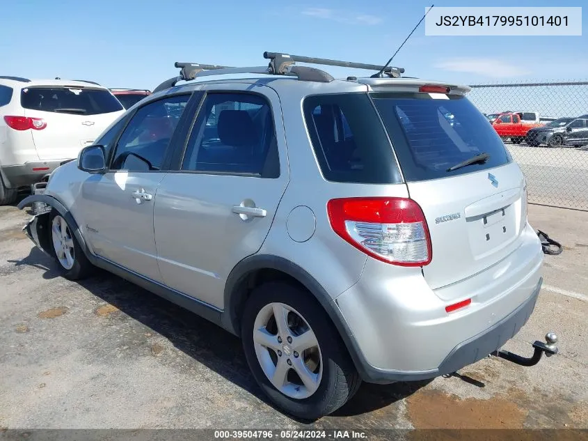 2009 Suzuki Sx4 Touring VIN: JS2YB417995101401 Lot: 39504796