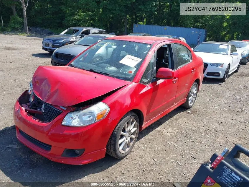 2009 Suzuki Sx4 Sport Touring VIN: JS2YC417696200295 Lot: 39555525