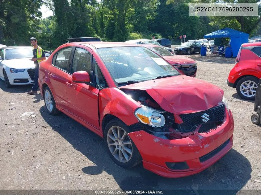 2009 Suzuki Sx4 Sport Touring VIN: JS2YC417696200295 Lot: 39555525