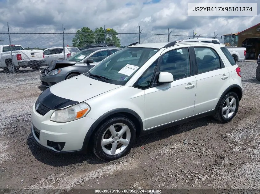 2009 Suzuki Sx4 Touring VIN: JS2YB417X95101374 Lot: 39573116