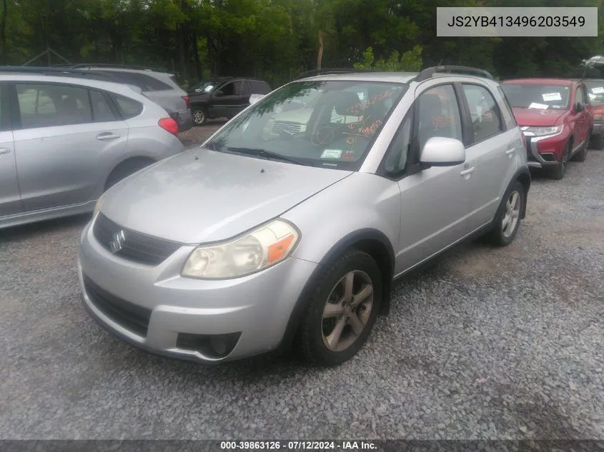 2009 Suzuki Sx4 Technology VIN: JS2YB413496203549 Lot: 39863126