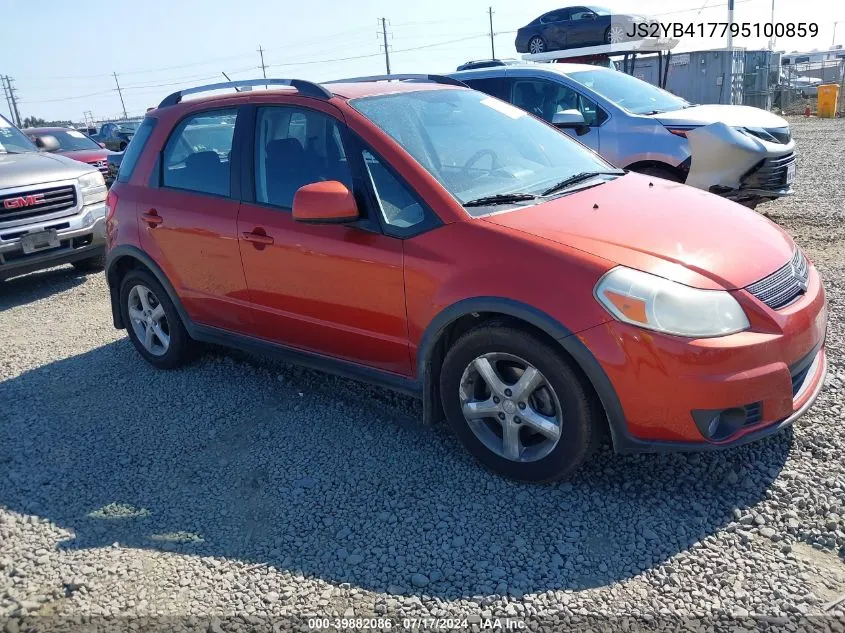 2009 Suzuki Sx4 Touring VIN: JS2YB417795100859 Lot: 39882086