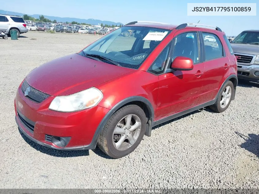 2009 Suzuki Sx4 Touring VIN: JS2YB417795100859 Lot: 39882086