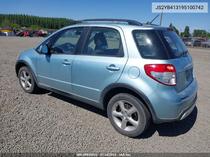 JS2YB413195100742 2009 Suzuki Sx4 Technology