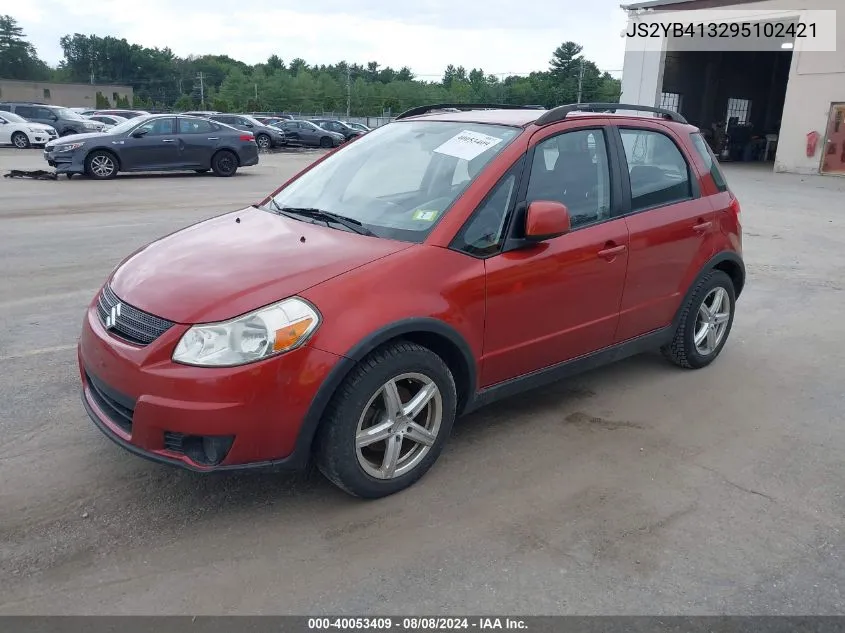 2009 Suzuki Sx4 Technology VIN: JS2YB413295102421 Lot: 40053409