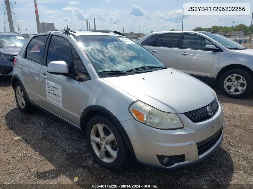 2009 Suzuki Sx4 Touring VIN: JS2YB417296202256 Lot: 40116226