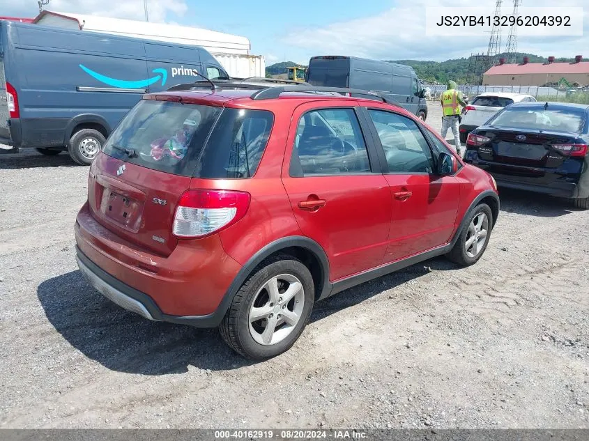 2009 Suzuki Sx4 Technology VIN: JS2YB413296204392 Lot: 40162919