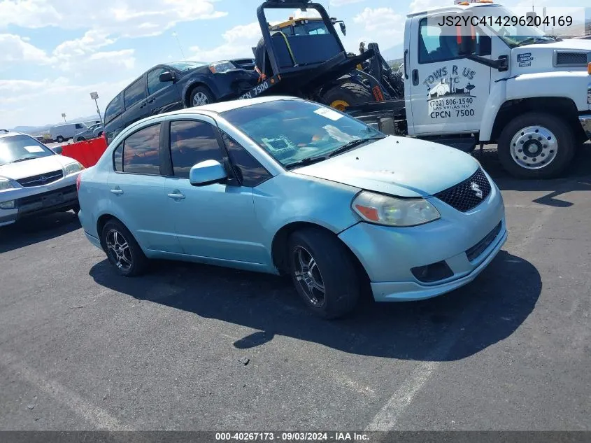 2009 Suzuki Sx4 Sport/Sport Technology VIN: JS2YC414296204169 Lot: 40267173