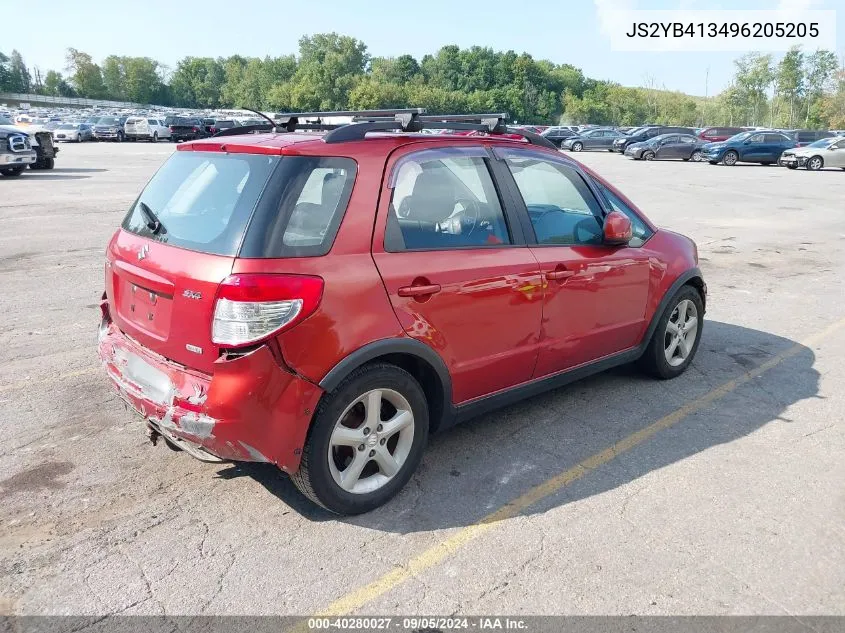 2009 Suzuki Sx4 Technology VIN: JS2YB413496205205 Lot: 40280027