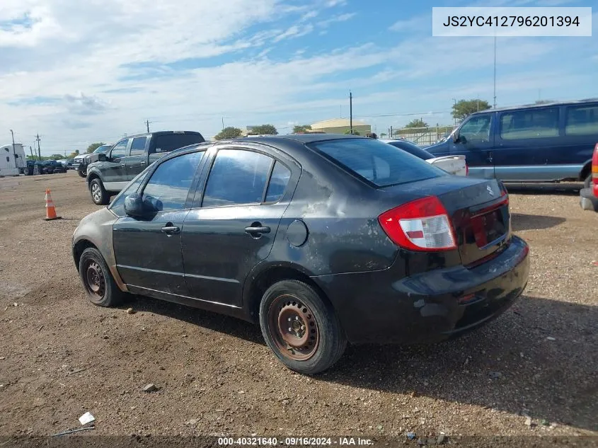 JS2YC412796201394 2009 Suzuki Sx4 Le/Le Popular