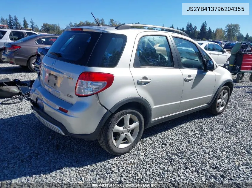 2009 Suzuki Sx4 Automatic Awd Technology VIN: JS2YB413796204355 Lot: 40335411