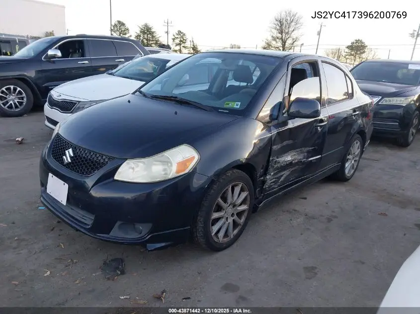 JS2YC417396200769 2009 Suzuki Sx4 Sport Touring