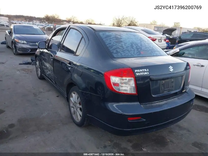 JS2YC417396200769 2009 Suzuki Sx4 Sport Touring