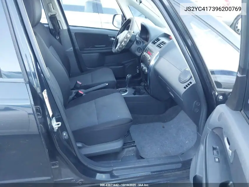 JS2YC417396200769 2009 Suzuki Sx4 Sport Touring